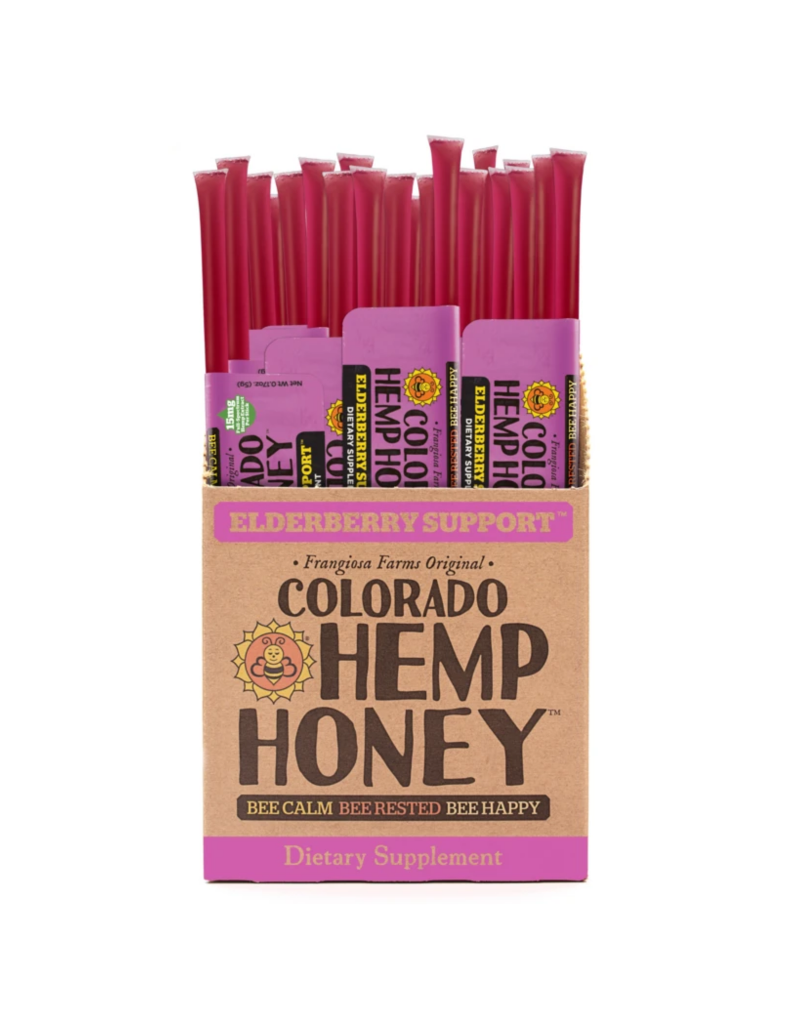 Colorado Hemp Honey Colorado Hemp Honey Elderberry Support Sticks