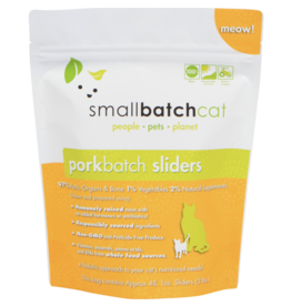 SmallBatch Pets Small Batch Pets Cat Pork Sliders 3lb