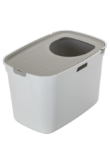 Moderna Moderna Top Entry Litter Box White/Grey