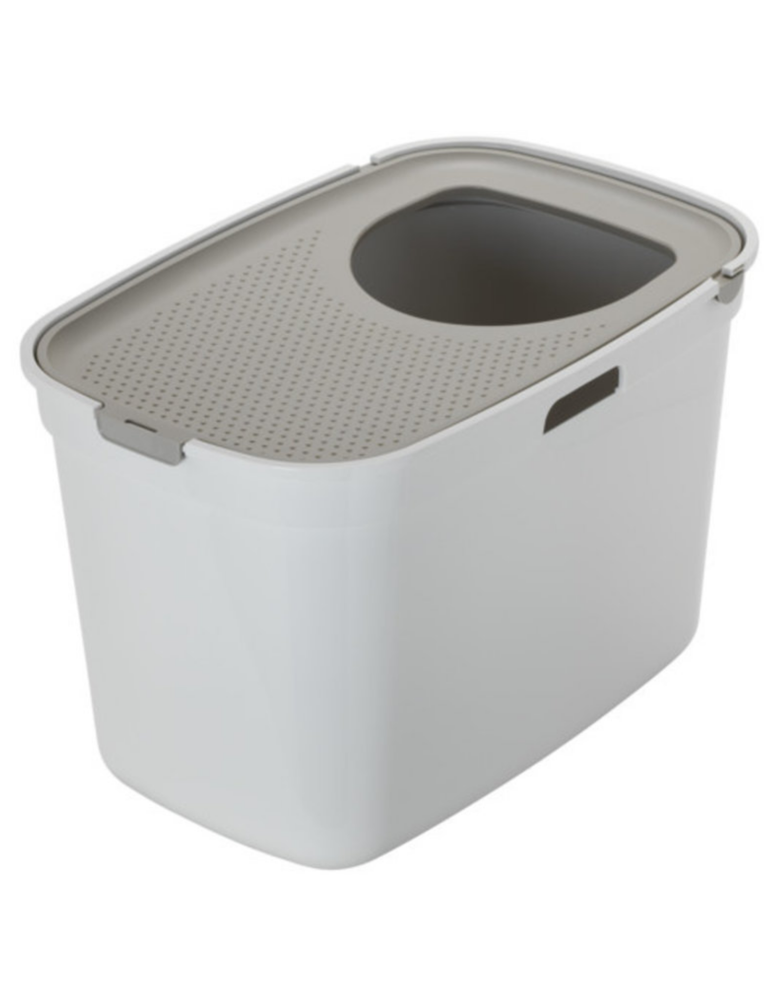 Moderna Moderna Top Entry Litter Box White/Grey