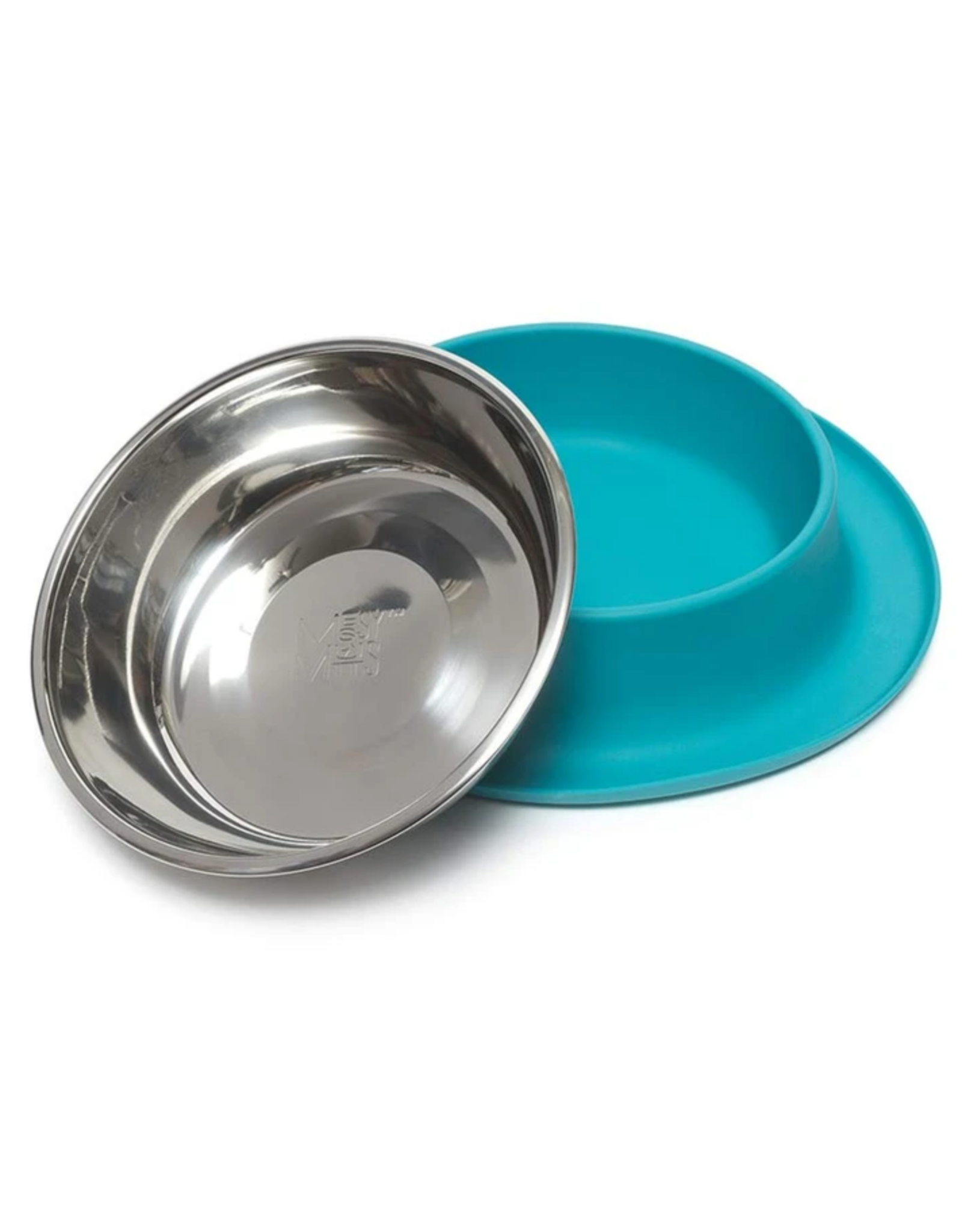 Messy Mutts Messy Mutts Single Silicone Feeder with Stainless Steel Bowl