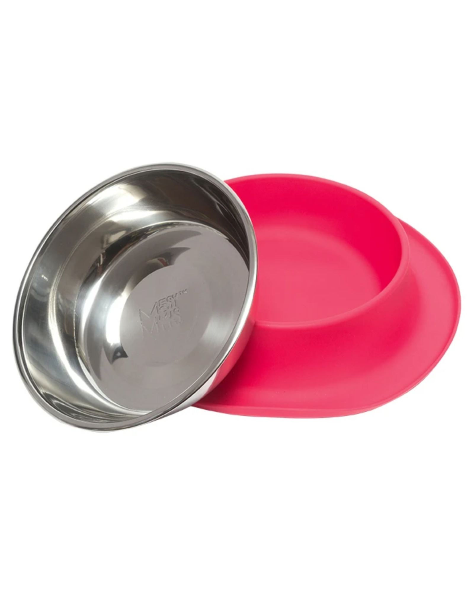 Messy Mutts Messy Mutts Single Silicone Feeder with Stainless Steel Bowl