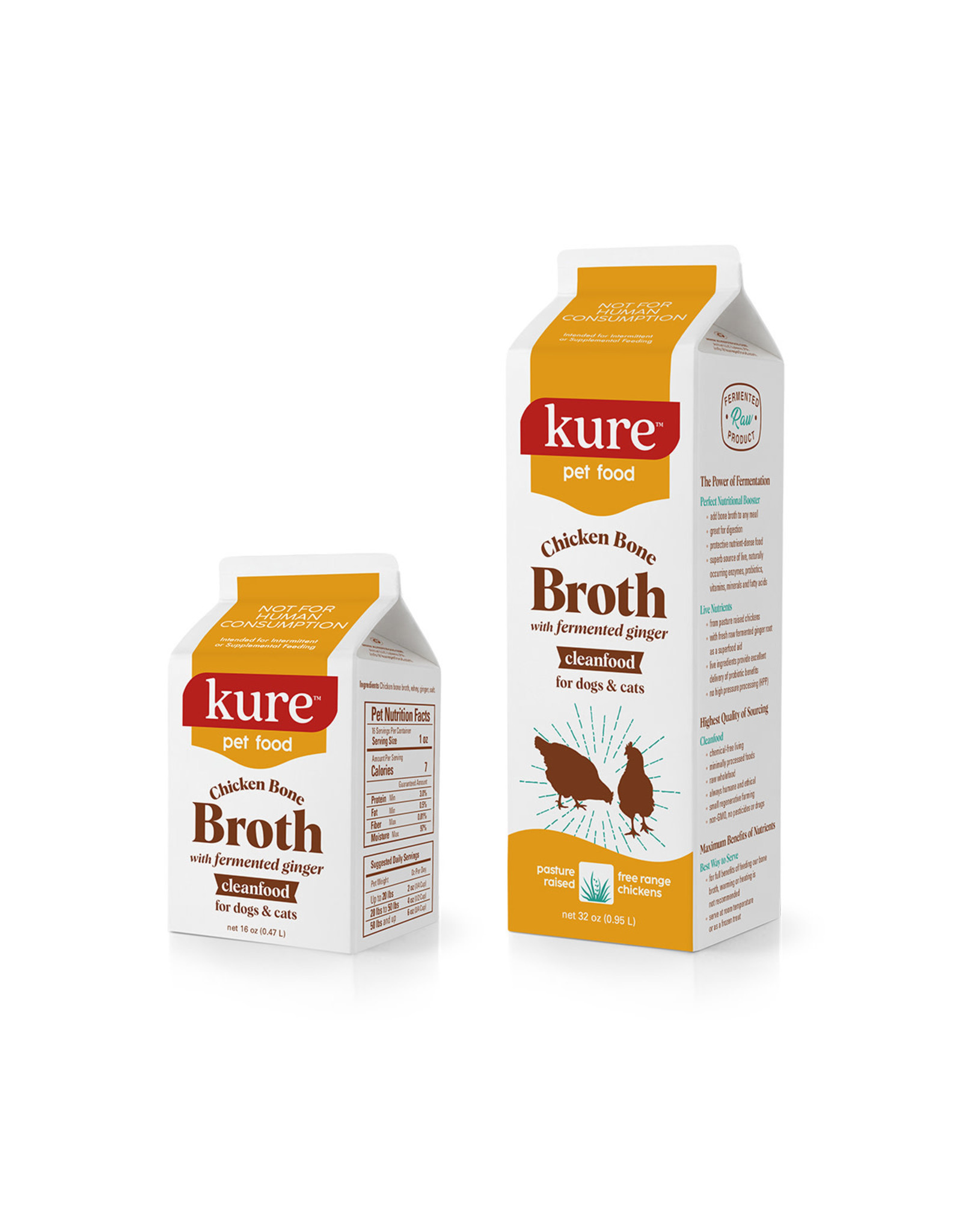 Kure Pet Food Chicken Bone Broth Whidbey Natural Pet