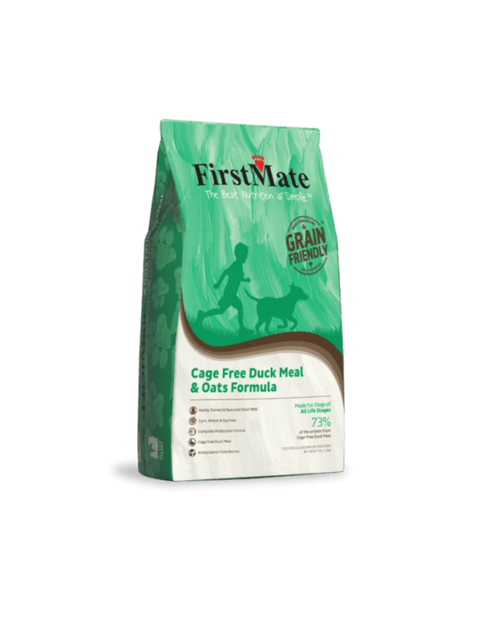 First Mate First Mate Dog Grain Friendly Duck Meal and Oats Formula