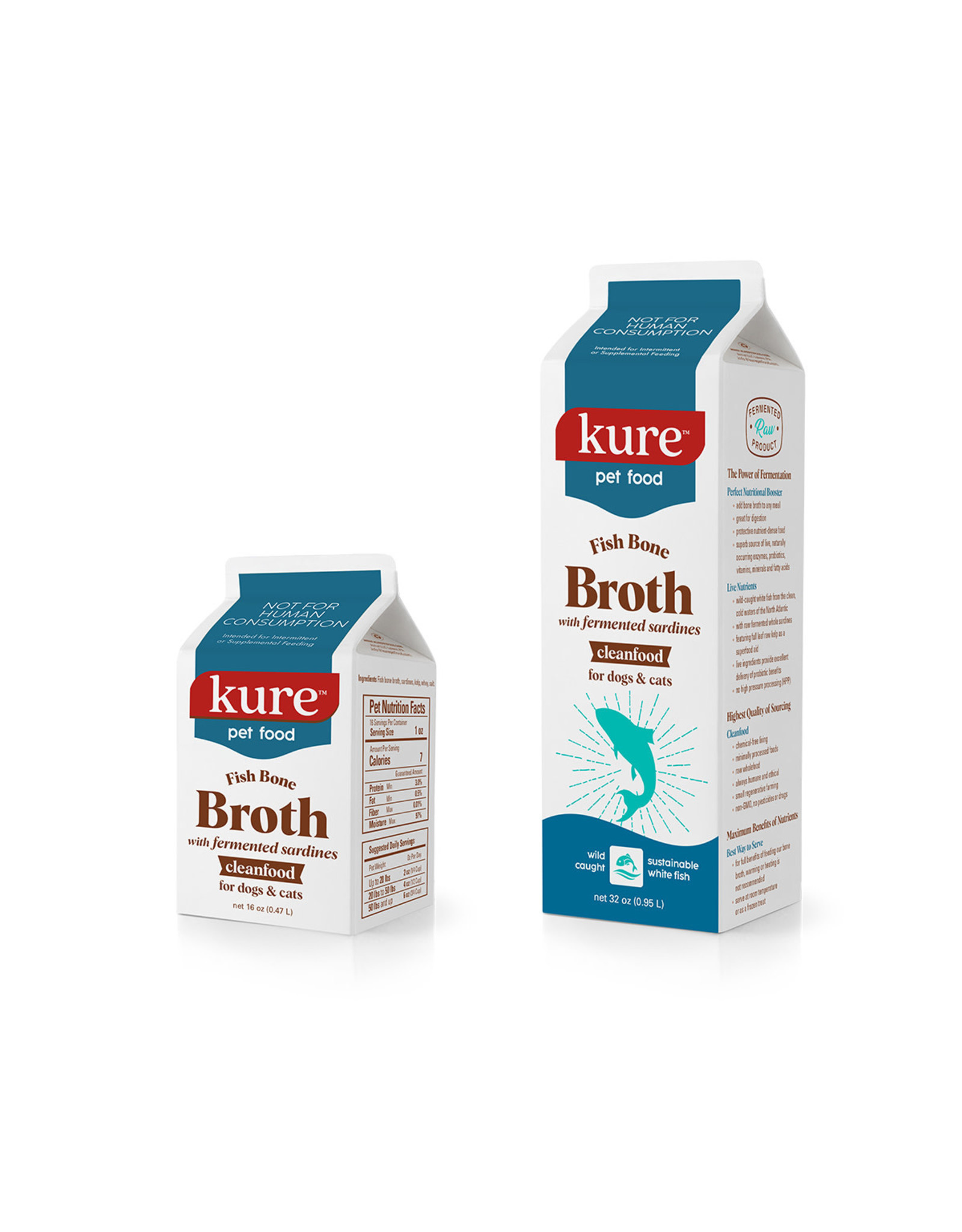 Kure Pet Food Fish Bone Broth Whidbey Natural Pet
