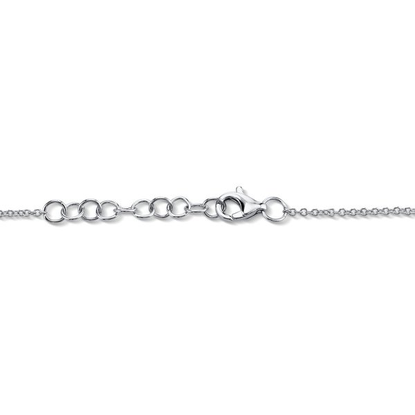 SHY CREATION INC 0.06ct 14k White Gold Diamond Pave Diamond Bracelet