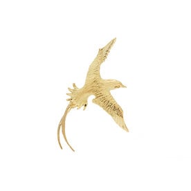 BERMUDA COLLECTION 18K Yellow Gold Small Size Longtail Pin/ Pendant