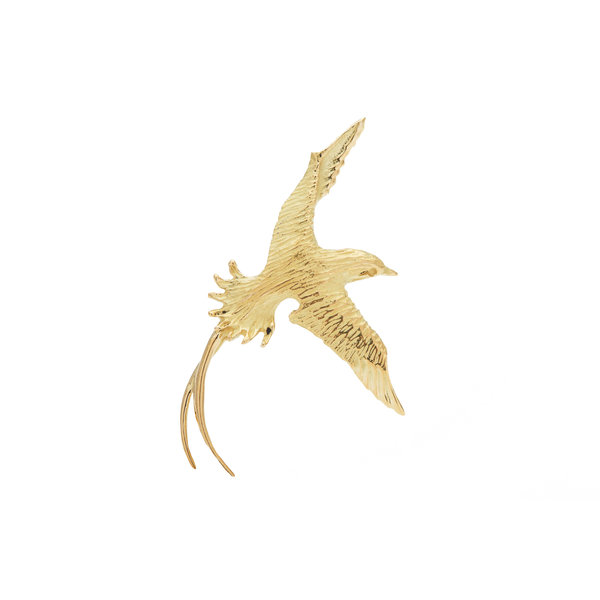 BERMUDA COLLECTION 18K Yellow Gold Small Size Longtail Pin/ Pendant