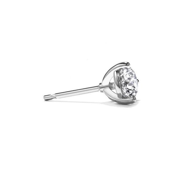 HEARTS ON FIRE LLC .42ct Hearts On Fire 18kt White Gold Diamond Stud Earrings