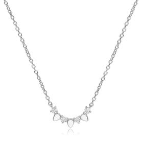 .11ct Hearts On Fire 18kt White Gold Aerial Solar Eclipse Diamond Necklace
