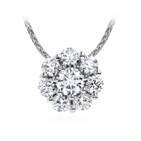 .54ct Hearts On Fire 18kt White Gold Beloved Diamond Pendant