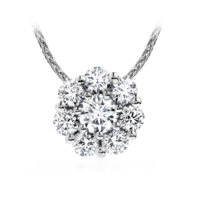 HEARTS ON FIRE LLC .54ct Hearts On Fire 18kt White Gold Beloved Diamond Pendant