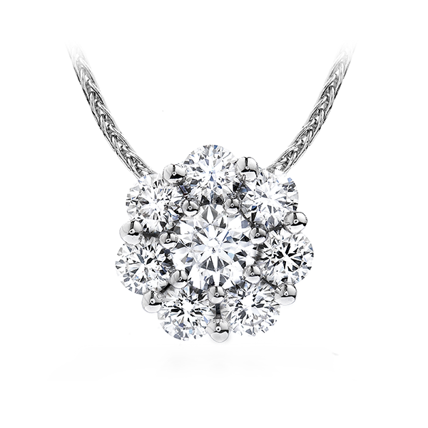 HEARTS ON FIRE LLC .54ct Hearts On Fire 18kt White Gold Beloved Diamond Pendant