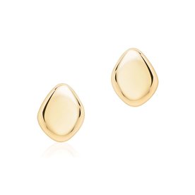 Birks Pebble ® 18kt Yellow Gold Stud Earrings