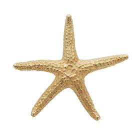 BERMUDA COLLECTION 18kt Yellow Gold Star Fish Pendant Small