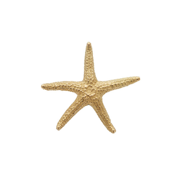 BERMUDA COLLECTION 18kt Yellow Gold Star Fish Pendant Small