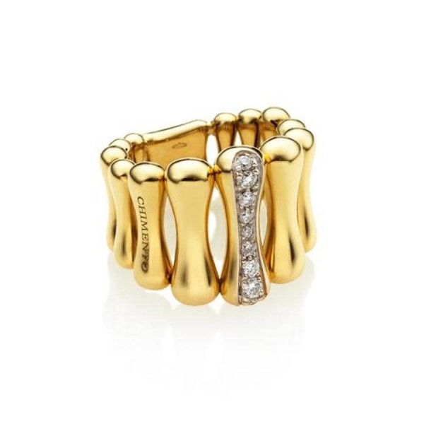 18kt Chimento Bamboo Ring