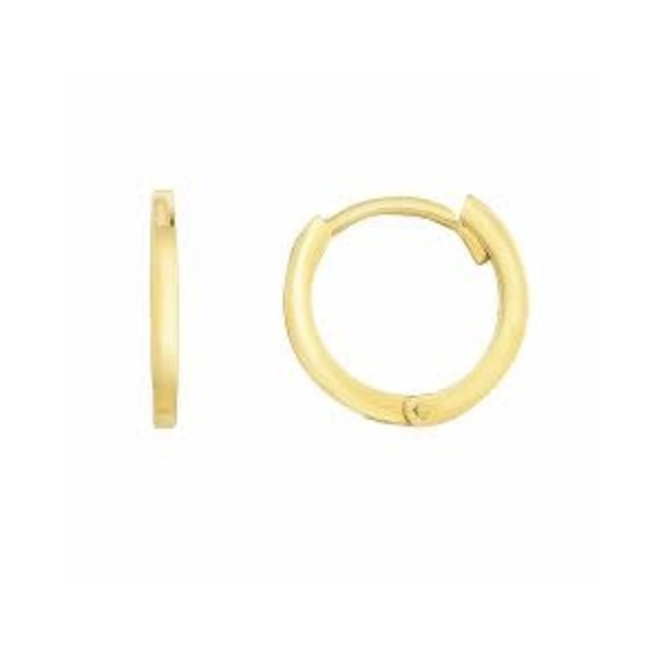 14kt Yellow Gold Hoop Earrings