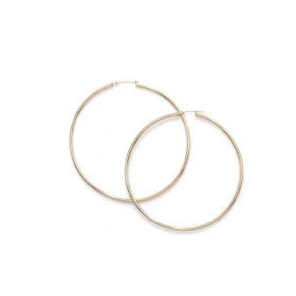 14kt Yellow Gold Hoop Earrings