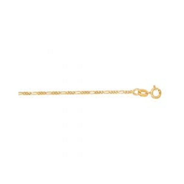 14kt  Yellow Gold Figaro Anklet