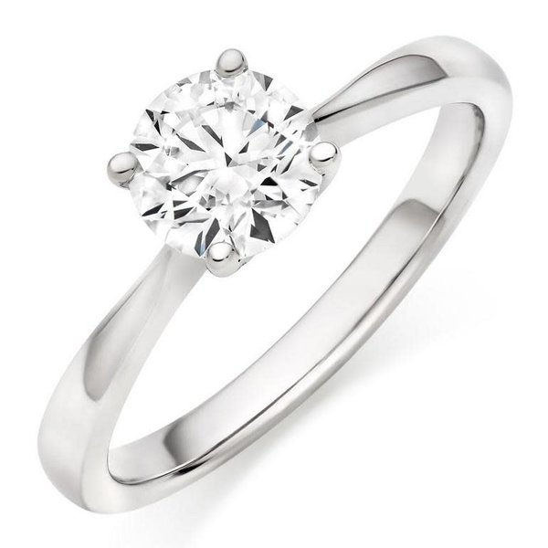 CONTACT STORE FOR AVAILABILITY - Platinum Serenity Solitaire 2.52ct Diamond Ring