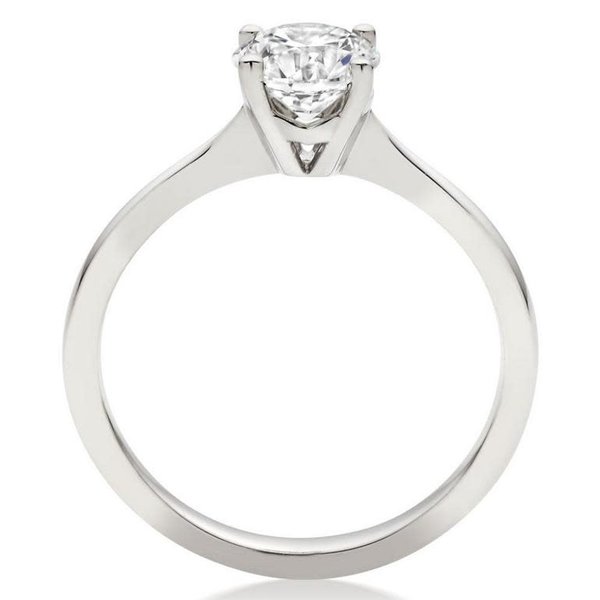 HEARTS ON FIRE LLC CONTACT STORE FOR AVAILABILITY - Platinum Serenity Solitaire 2.52ct Diamond Ring