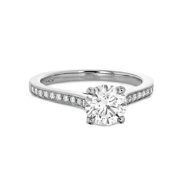 CONTACT STORE FOR AVAILABILITY - 18kt White Gold Hearts on Fire Illustrious 1.55ct Diamond Ring