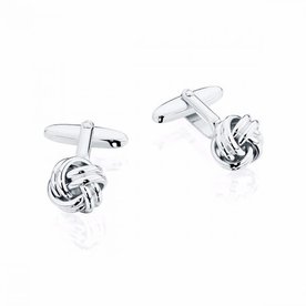 BIRKS Sterling Silver Small Knot Cufflinks