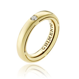 18kt Yellow Gold Stack Me Adjustable Ring