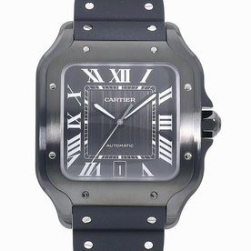 CARTIER Santos de Cartier large Auto Steel ADLC