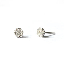 14kt White Gold .25ct Diamond Stud Earrings