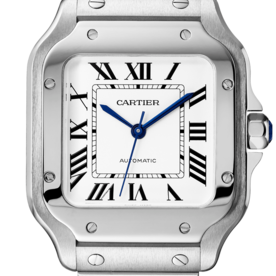 CARTIER Santos de Cartier Watch, Medium Model