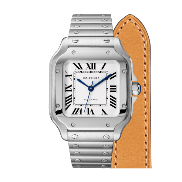 CARTIER Santos de Cartier Watch, Medium Model
