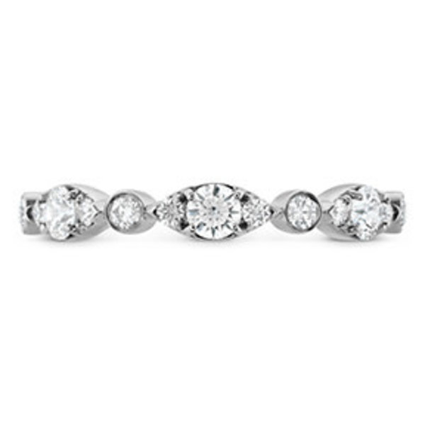 HEARTS ON FIRE LLC .42-.47ct Hearts on Fire 18kt White Gold Regal Band
