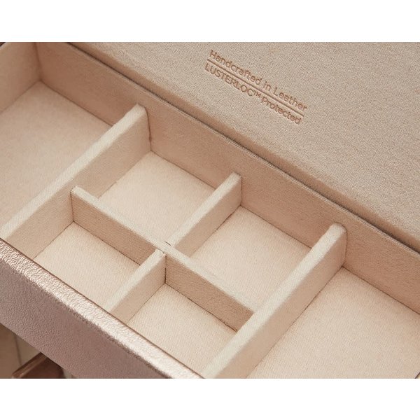 WOLF DESIGNS Palermo Single Winder w/ Storage Rose Gold