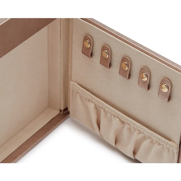 WOLF DESIGNS Palermo Single Winder w/ Storage Rose Gold
