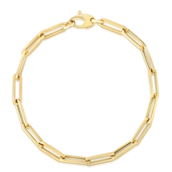 14kt Yellow Gold 18" Paperclip Chain