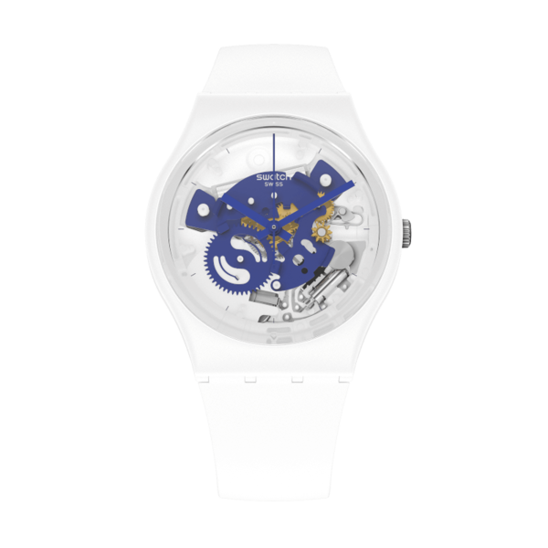SWATCH TIME TO BLUE SMALL