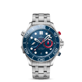 OMEGA Seamaster Diver 300 Co-Axial Master Chronometer Chronograph 44mm America's Cup