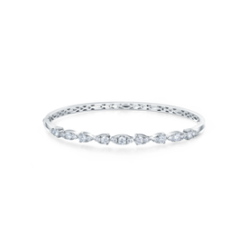 HEARTS ON FIRE LLC 18kw 1.17-1.12 Aerial Dewdrop Bangle