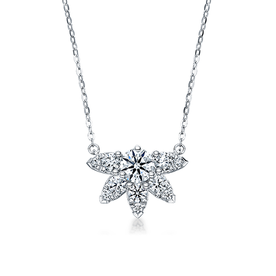HEARTS ON FIRE LLC 18kw Aerial .60-.70 Sunburst Pendant
