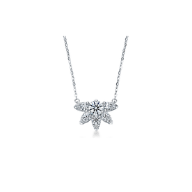 HEARTS ON FIRE LLC 18kw Aerial .60-.70 Sunburst Pendant
