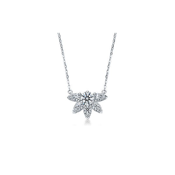 HEARTS ON FIRE LLC 18kw Aerial .60-.70 Sunburst Pendant