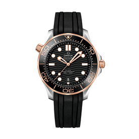 OMEGA Seamaster Diver 300M Black & Rose Gold 42MM