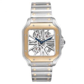 CARTIER Santos de Cartier skeleton watch