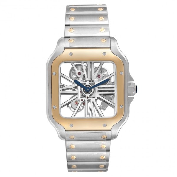 CARTIER Santos de Cartier skeleton watch