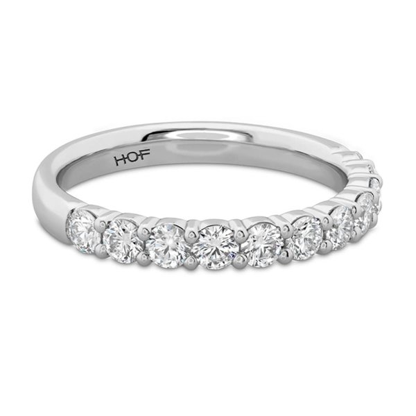 HEARTS ON FIRE LLC 18kw Signature Two Stone .75ct Diamond Band