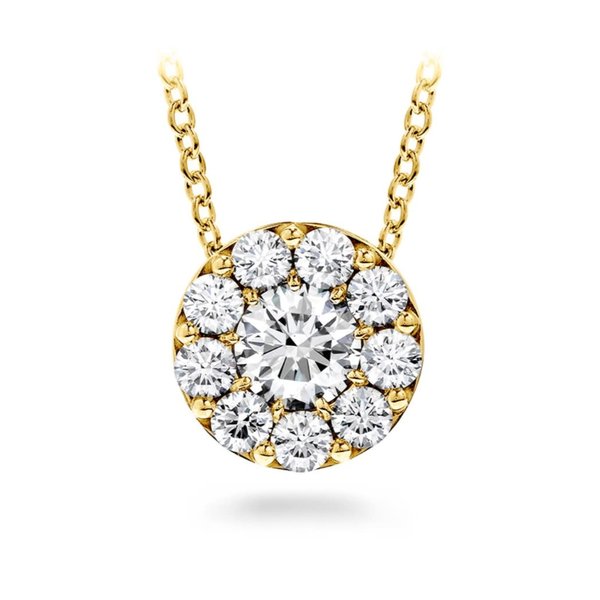 HEARTS ON FIRE LLC 18K Yellow Gold Fulfillment .47ct Diamond Pendant