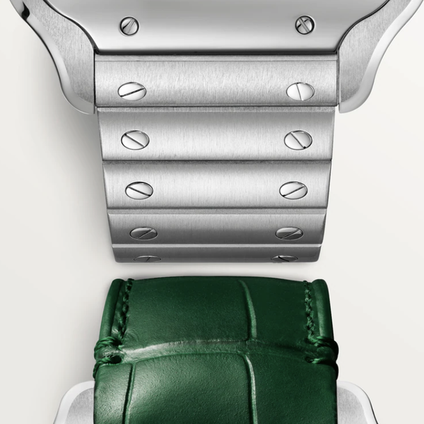CARTIER Santos de Cartier Green Skeleton