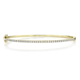 SHY CREATION INC 14K Yellow Gold .62C Diamond Bangle